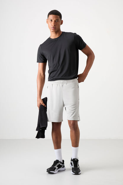 Stone Polyester Thick Soft Comfort Fit Men's Shorts - 81271