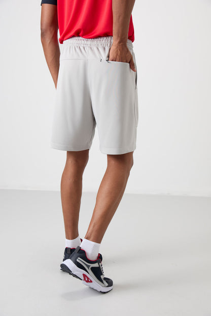 Stone Polyester Thick Soft Comfort Fit Men's Shorts - 81272