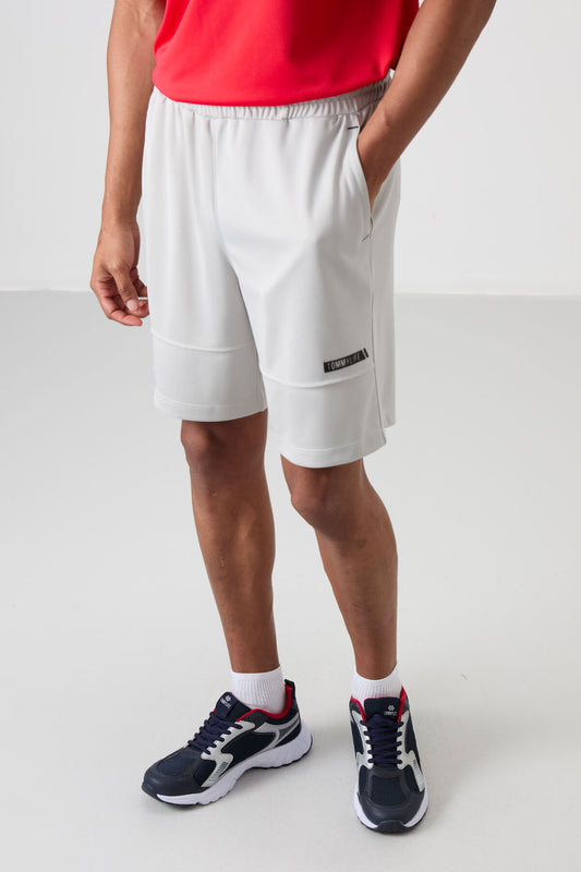 Stone Polyester Thick Soft Comfort Fit Men's Shorts - 81272