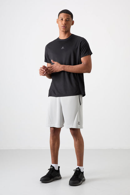 Stone Polyester Thick Soft Comfort Fit Men's Shorts - 81273
