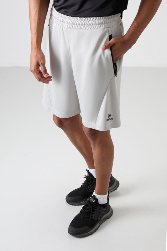 Stone Polyester Thick Soft Comfort Fit Men's Shorts - 81273