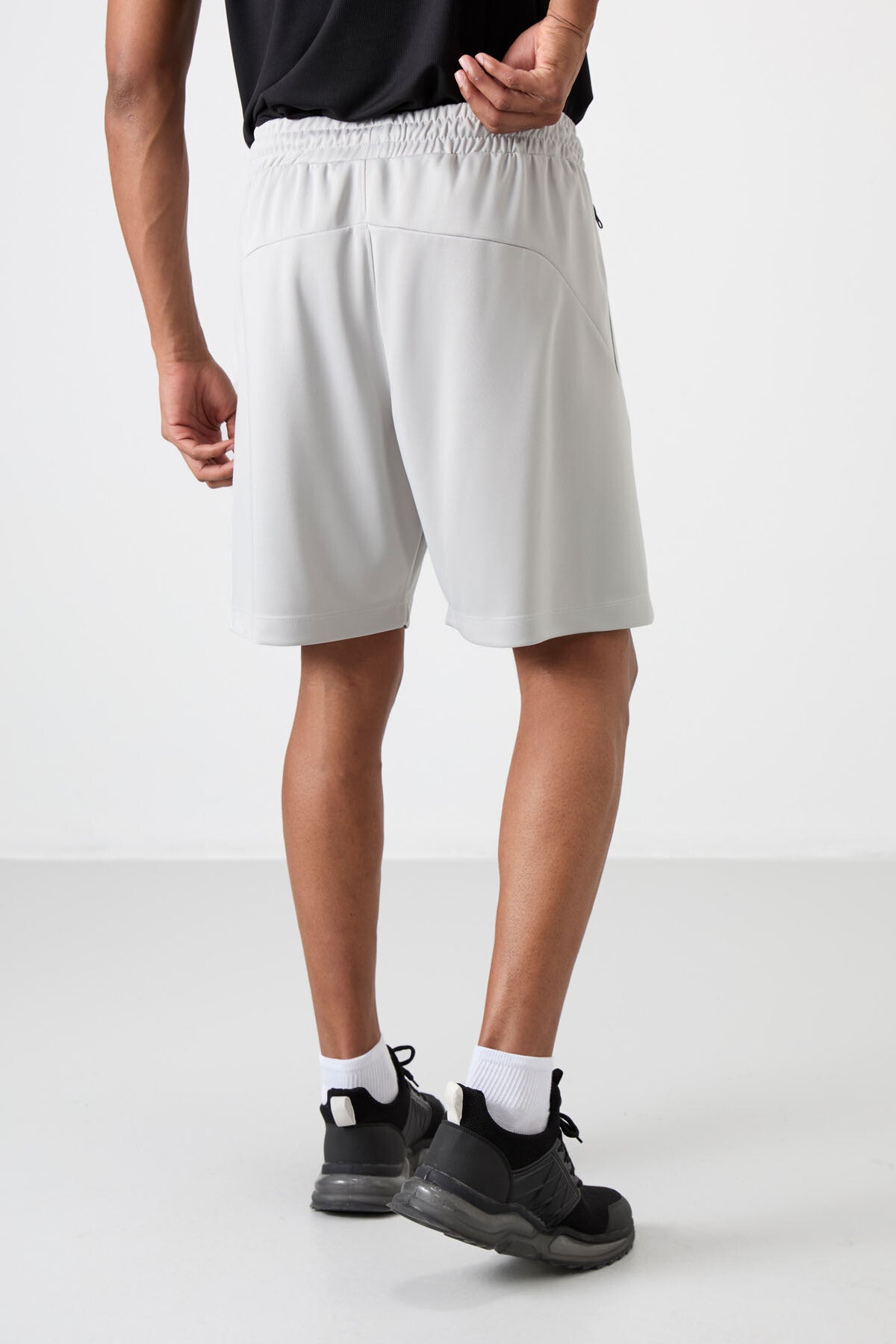 Stone Polyester Thick Soft Comfort Fit Men's Shorts - 81273