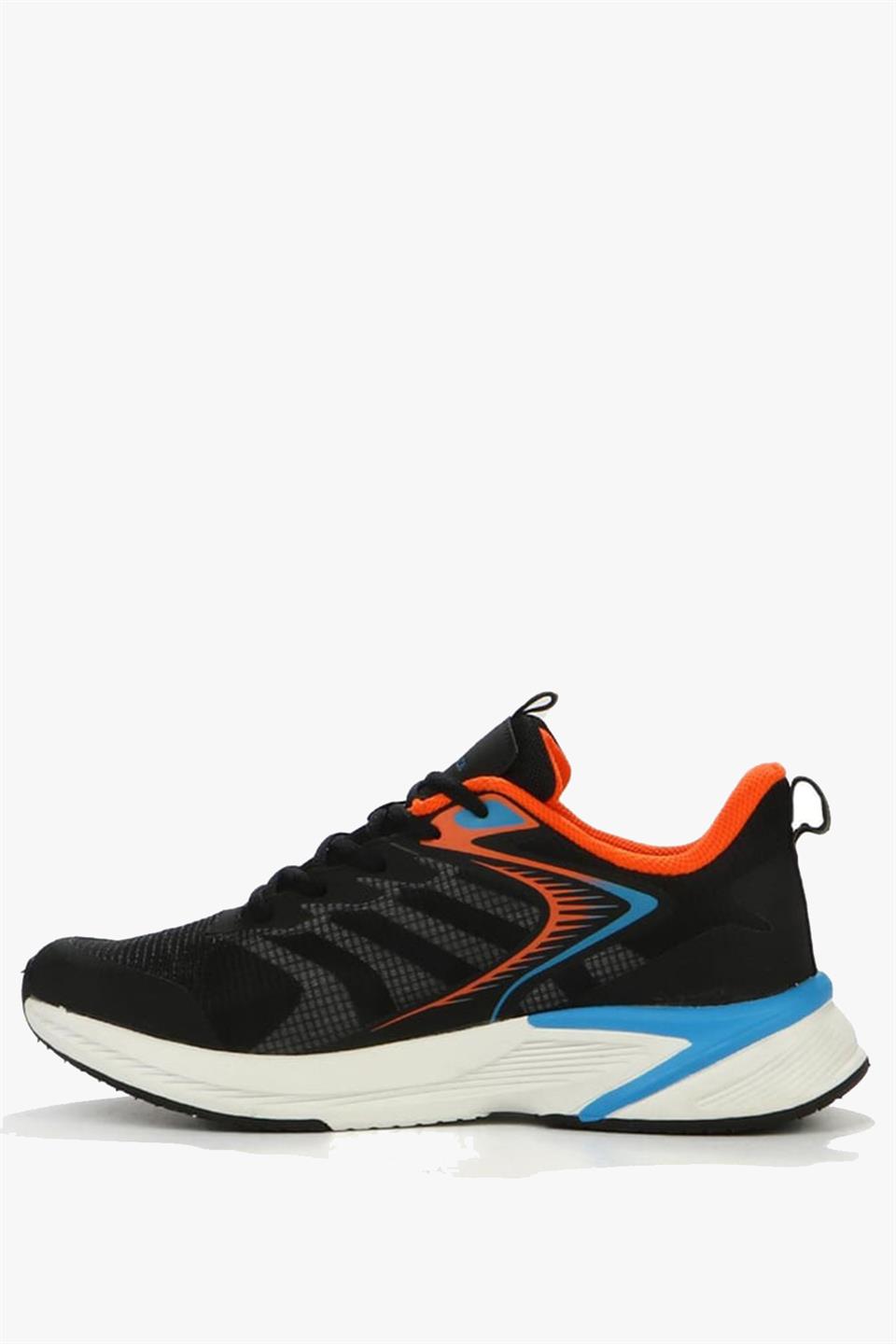 Bagona Black Orange Men's Athletic Shoes