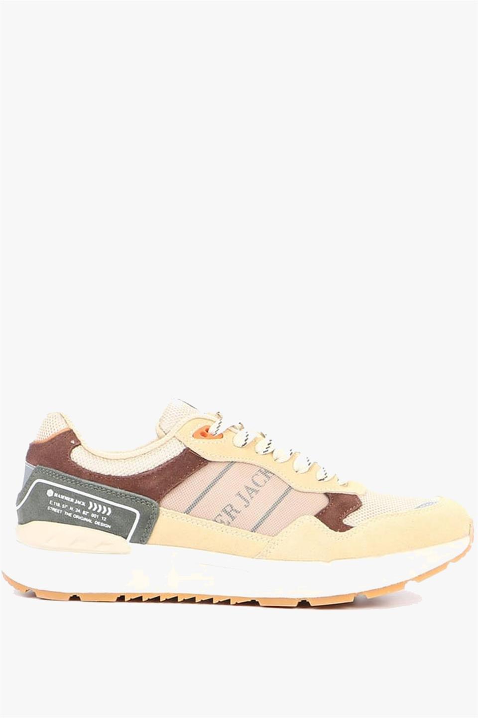 Hawks Beige Men's Sports Shoes