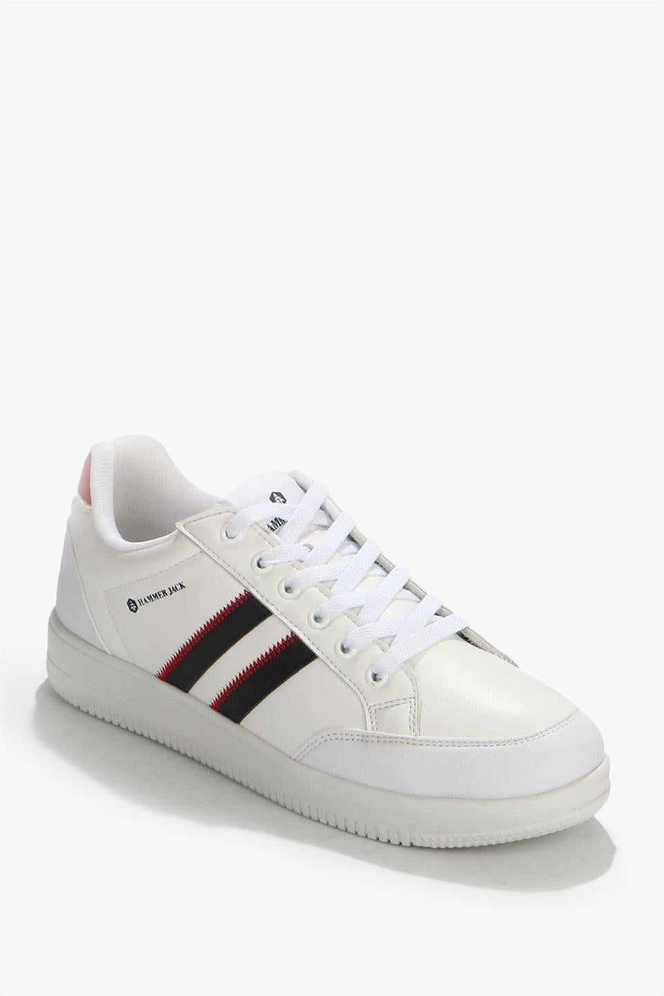 Lares White Men's Athletic Shoes