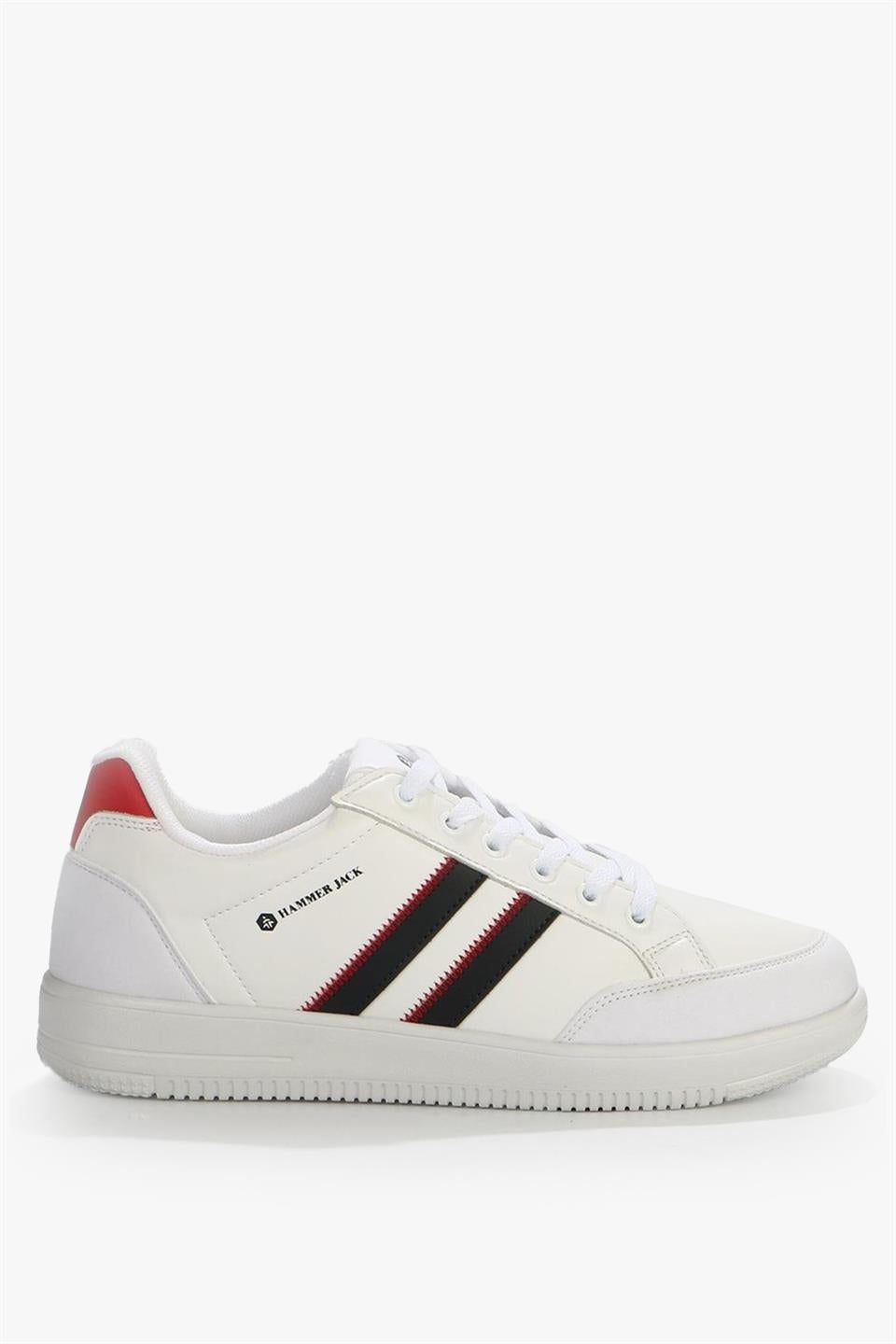 Lares White Men's Athletic Shoes