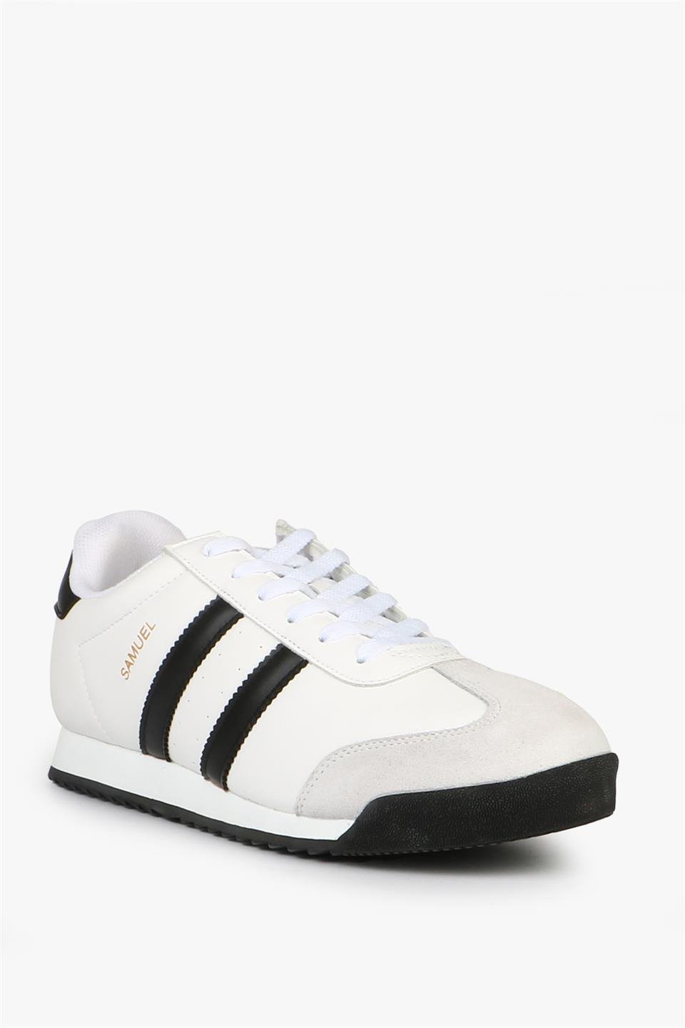 Samuel White Black Men's Athletic Shoe