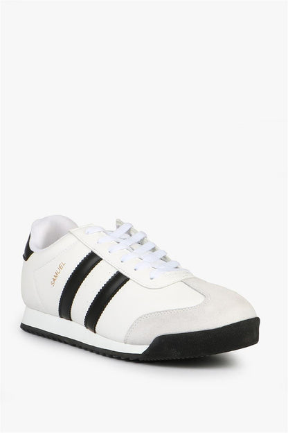 Samuel White Black Men's Athletic Shoe