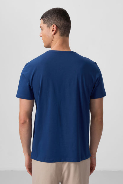 Parliament Men's Basic Short Sleeve Regular Fit O Collar T-shirt - 87911