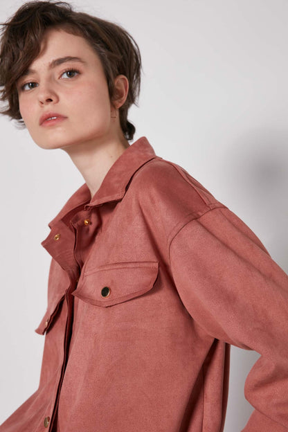 BLOUSE WITH STRING WAIST