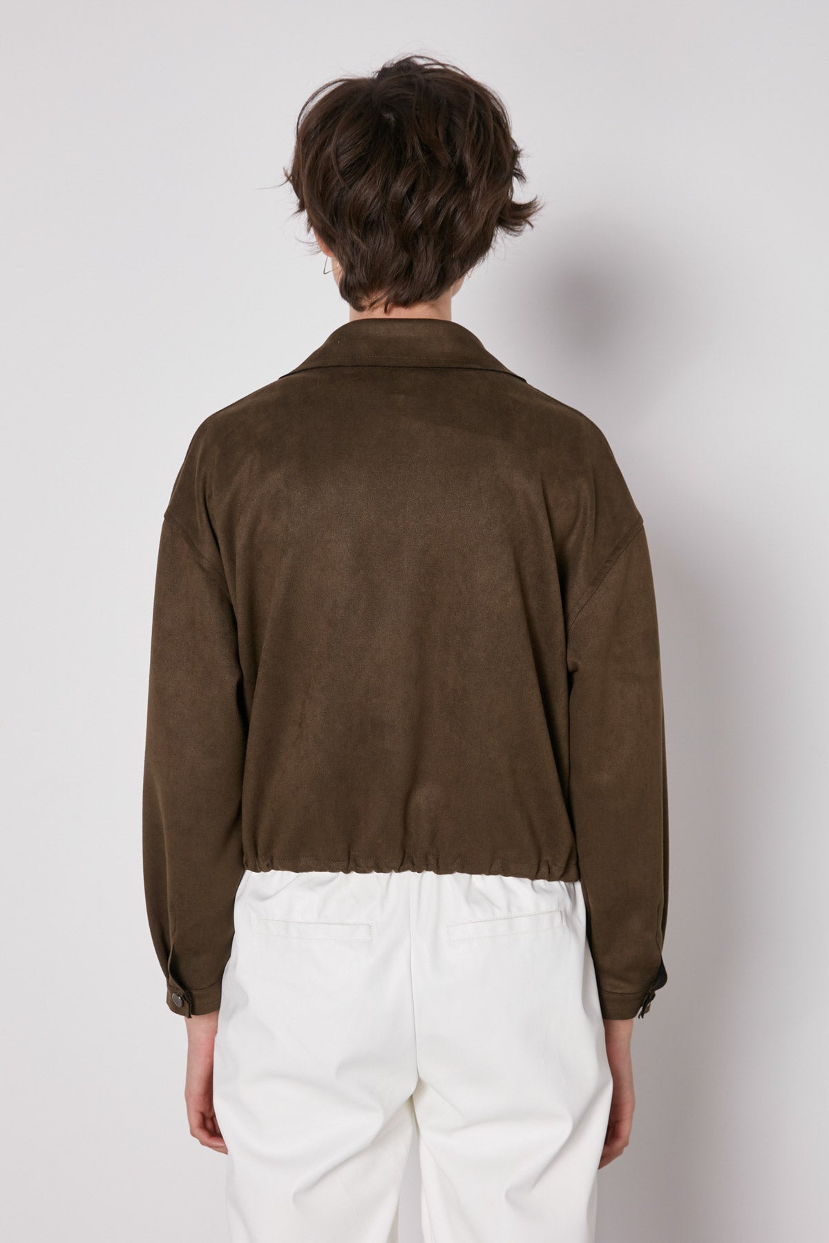 BLOUSE WITH STRING WAIST