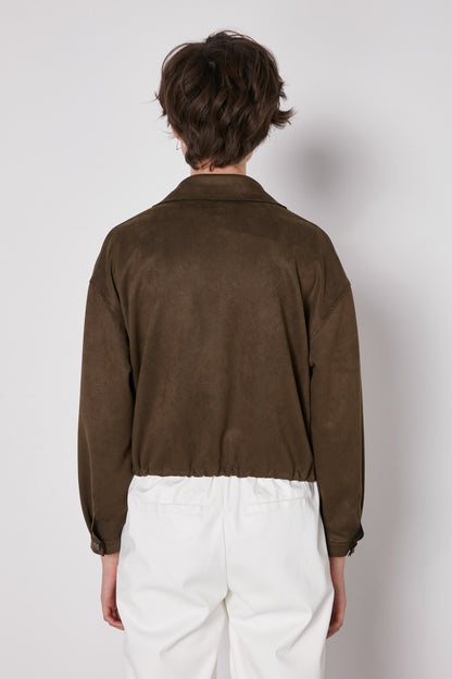 BLOUSE WITH STRING WAIST