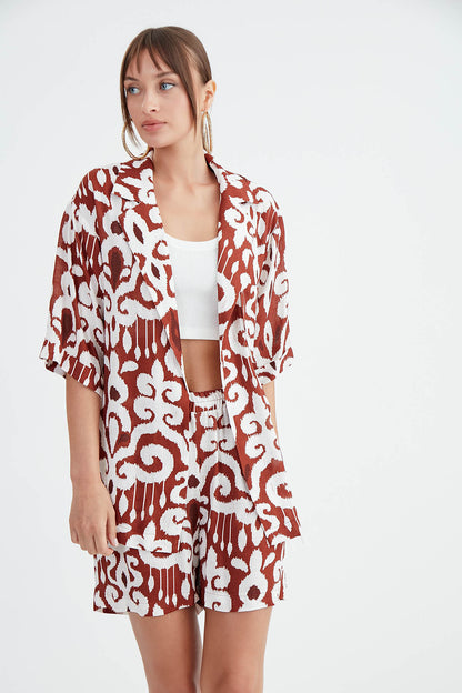 ETHNIC PATTERN  LOOSE JACKET