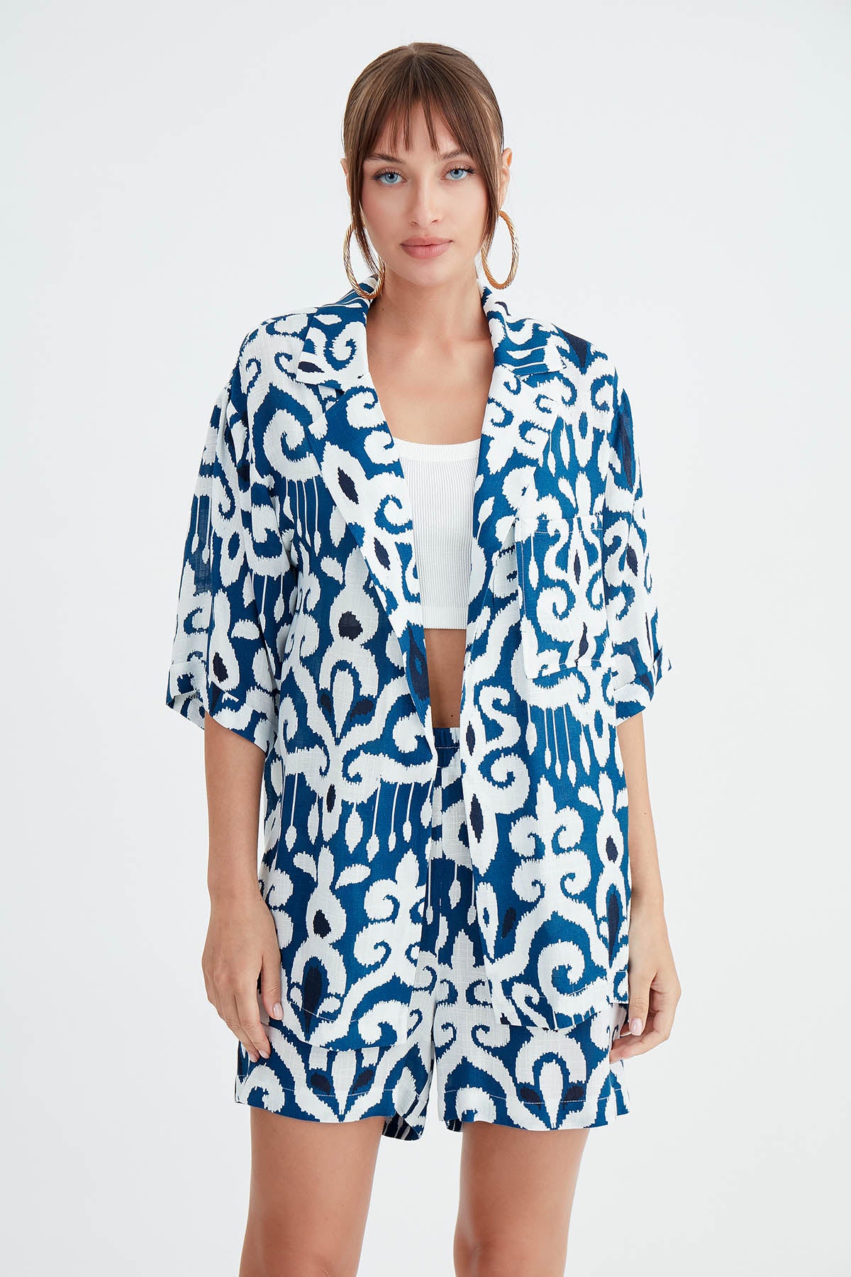ETHNIC PATTERN  LOOSE JACKET