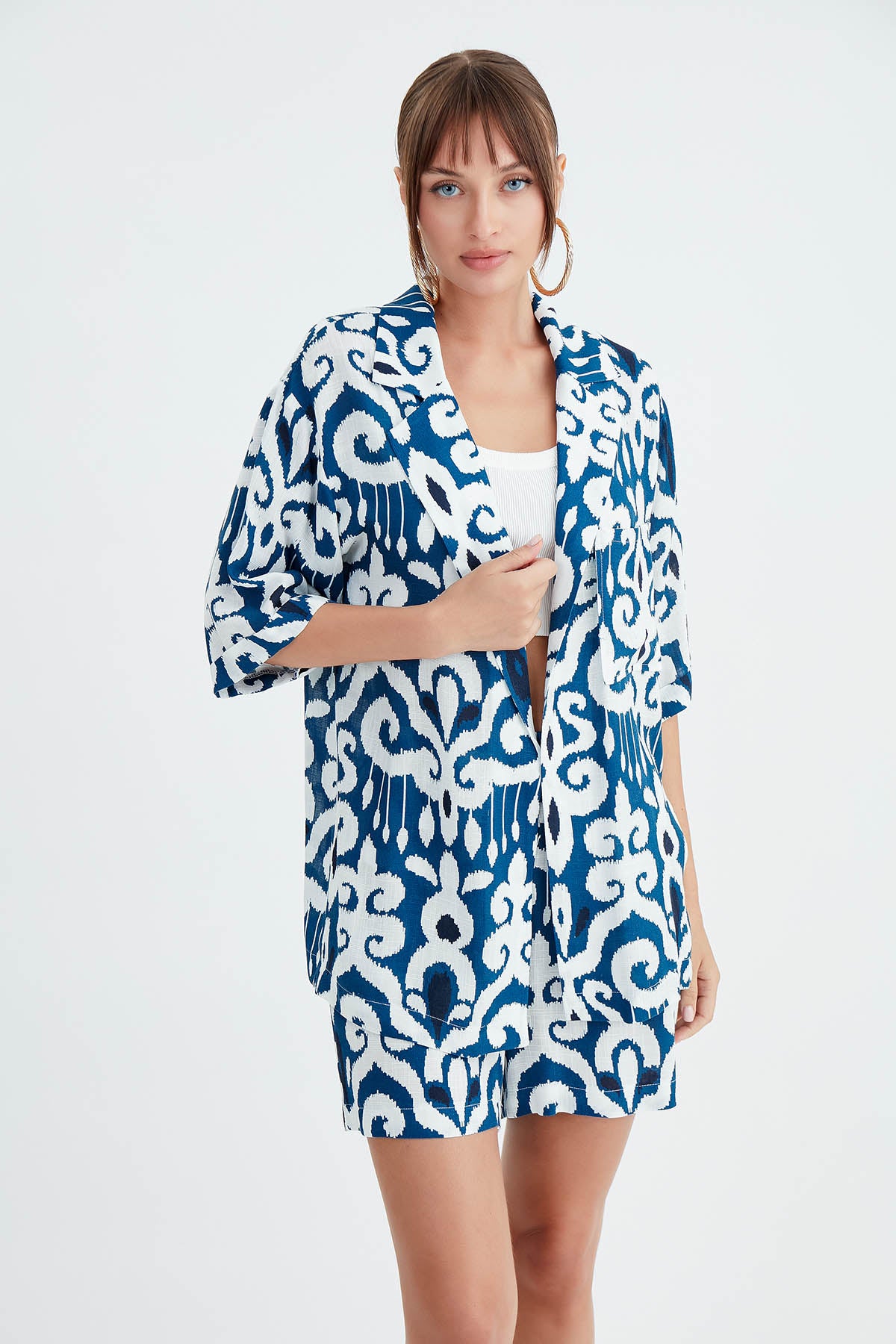 ETHNIC PATTERN  LOOSE JACKET