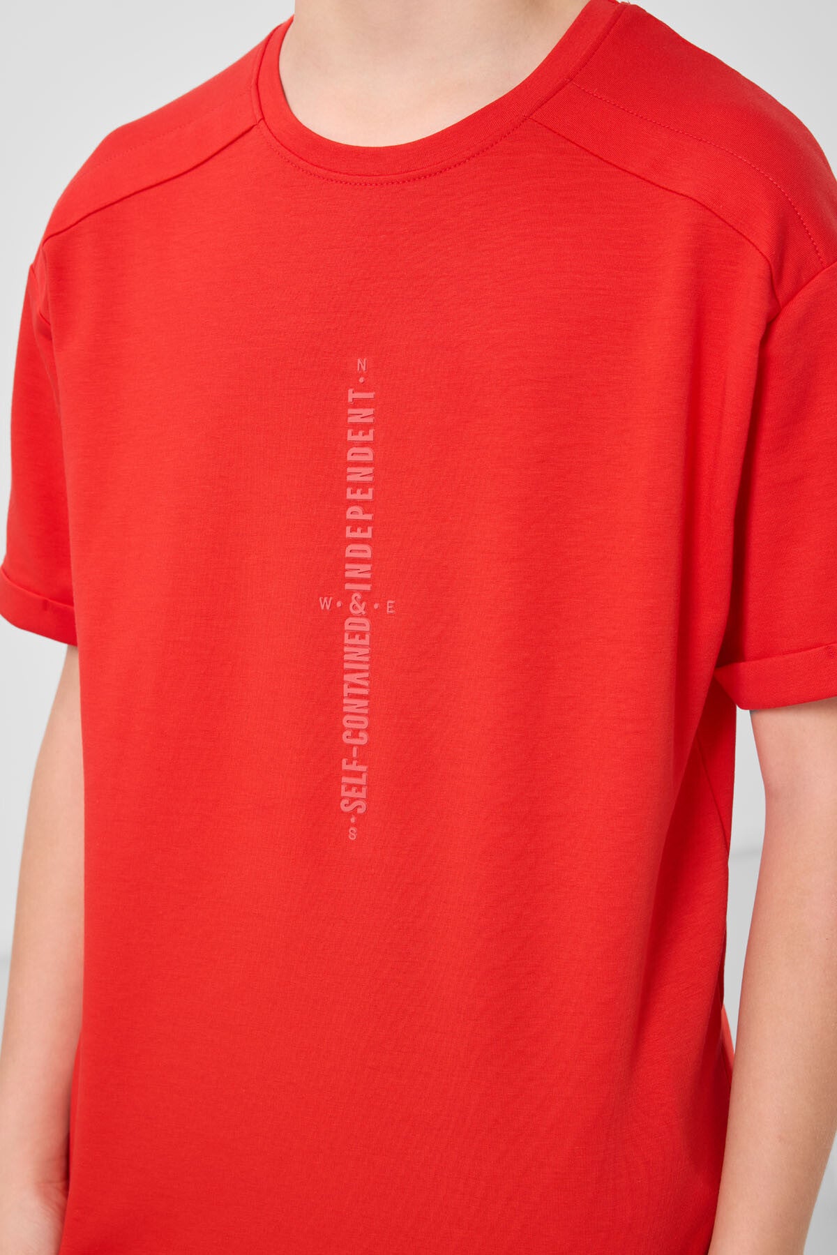 Fiesta Cotton Soft Woven Oversized Printed T-Shirt - 11301