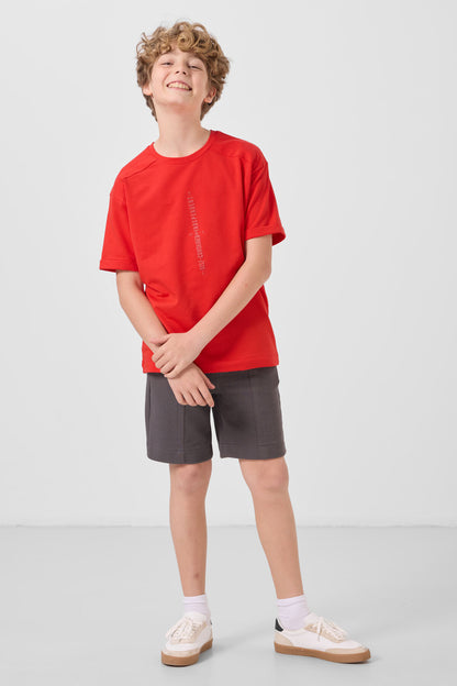 Fiesta Cotton Soft Woven Oversized Printed T-Shirt - 11301