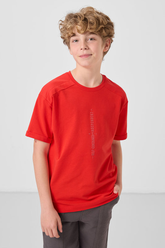 Fiesta Cotton Soft Woven Oversized Printed T-Shirt - 11301
