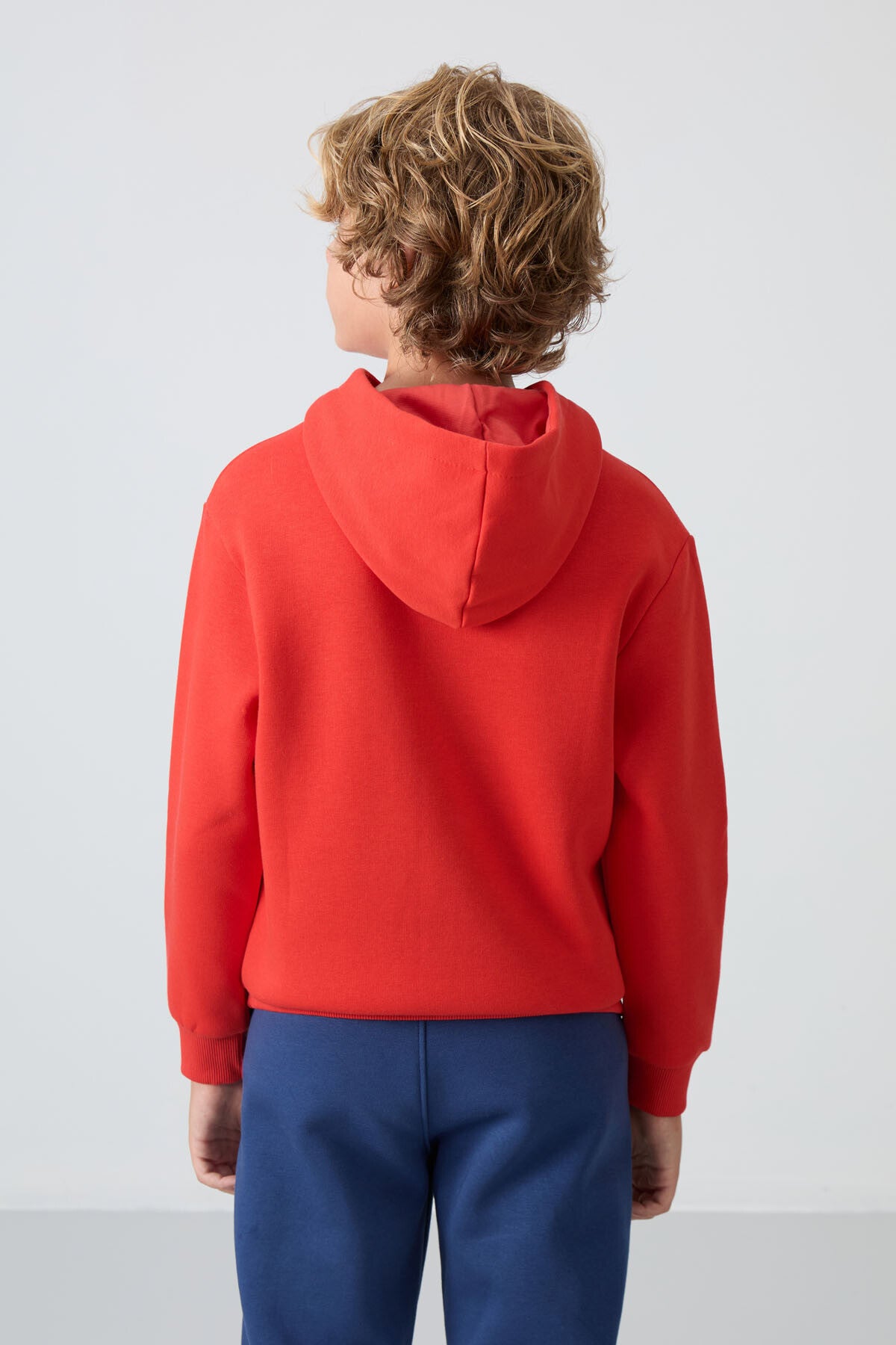 Fiesta Cotton Thick Fleece-Lined Soft Textured Standard Fit Printed Boys' Sweatshirt - 11215