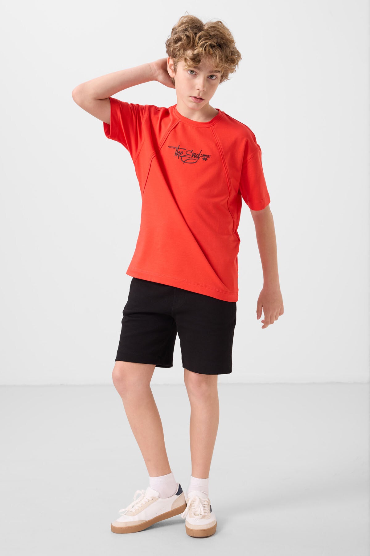 Fiesta Cotton Soft Woven Oversized Printed T-Shirt - 11285