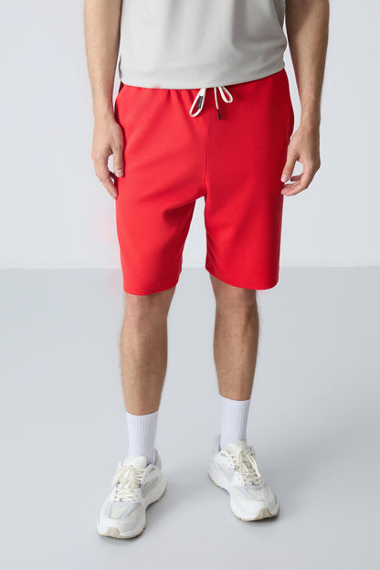 Fiesta Cotton Thick Soft Textured Standard Fit Basic Men's Shorts - 81275