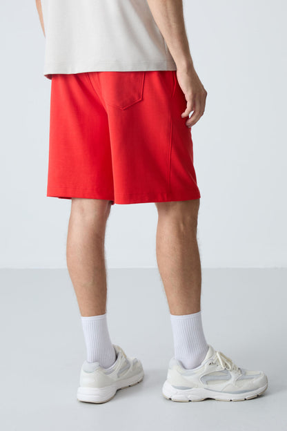 Fiesta Cotton Thick Soft Textured Standard Fit Basic Men's Shorts - 81275