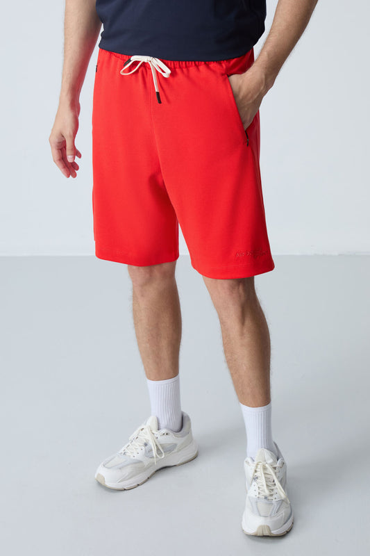 Fiesta Cotton Thick Soft Textured Standard Fit Basic Men's Shorts - 81276