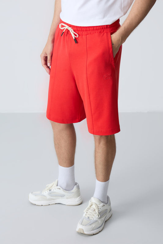 Fiesta Cotton Thick Soft Textured Standard Fit Basic Men's Shorts - 81277