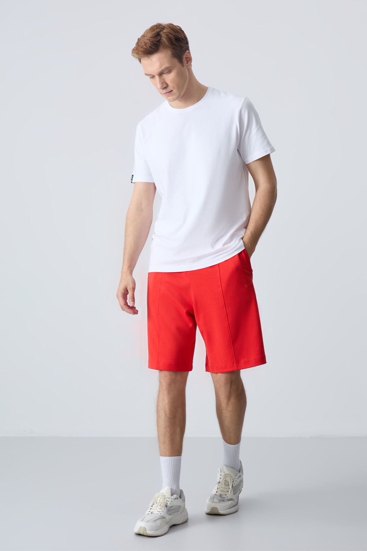 Fiesta Cotton Thick Soft Textured Standard Fit Basic Men's Shorts - 81277