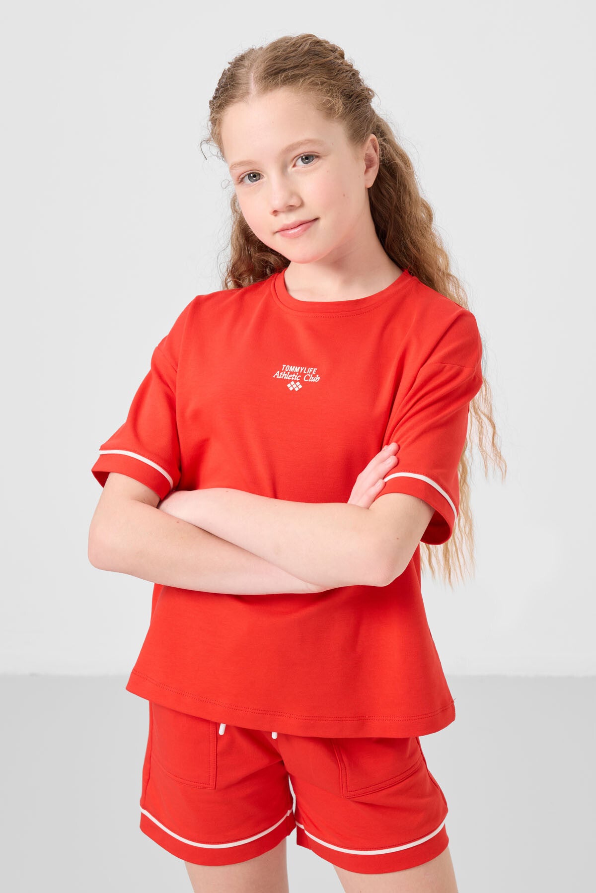 Fiesta Cotton Soft Woven Standard Fit Basic Girl Shorts Set - 75183