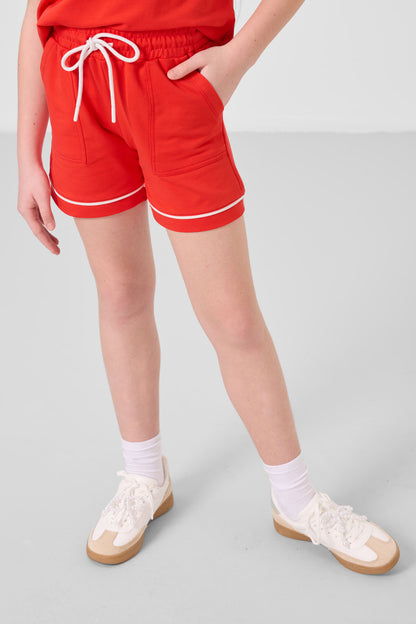 Fiesta Cotton Soft Woven Standard Fit Basic Girl Shorts Set - 75183