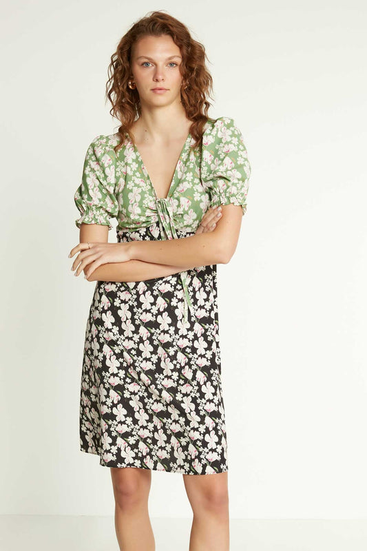FLORAL PATTERN DRESS
