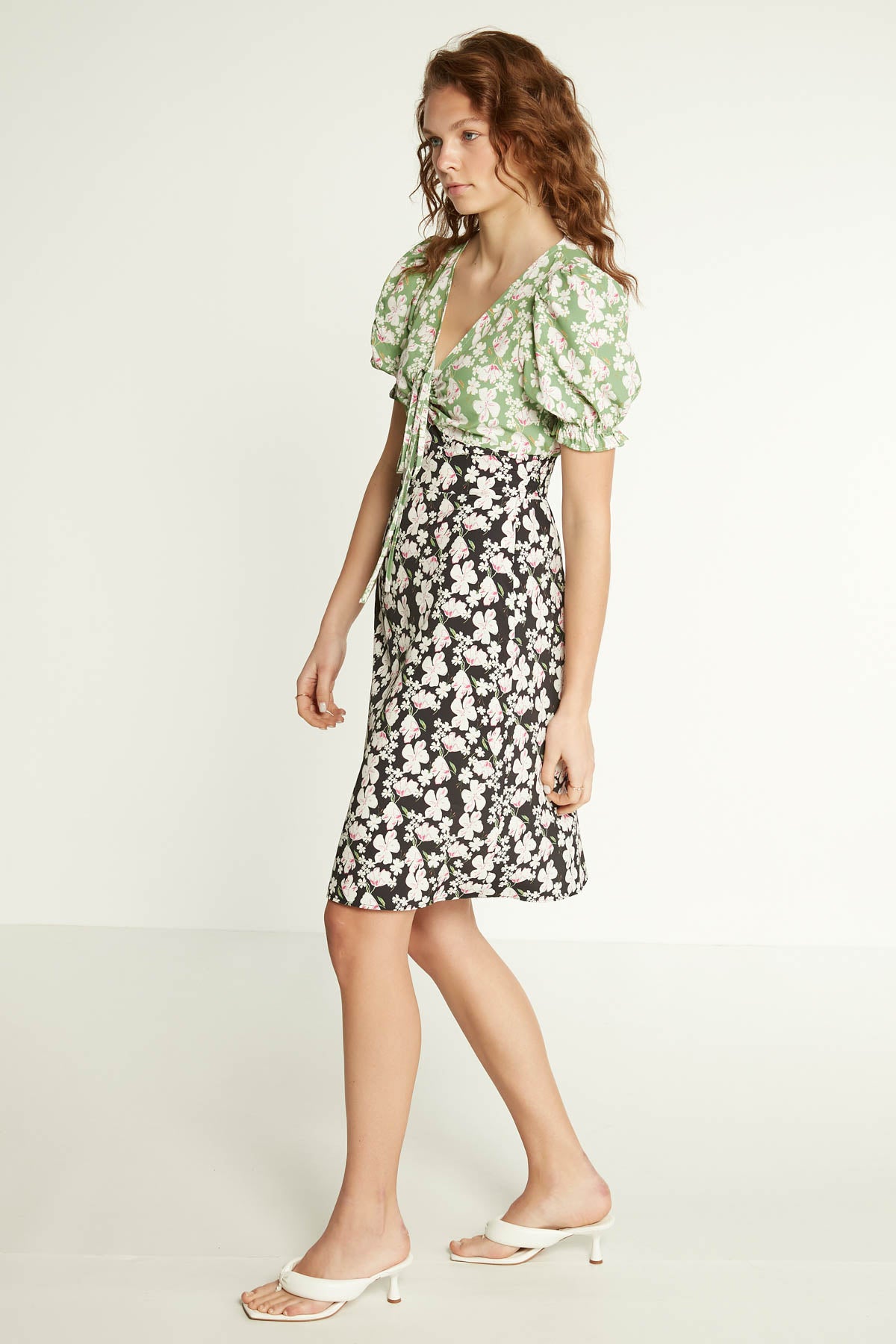 FLORAL PATTERN DRESS