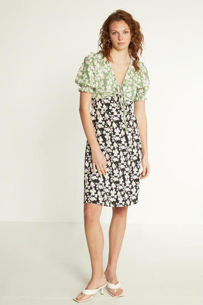 FLORAL PATTERN DRESS