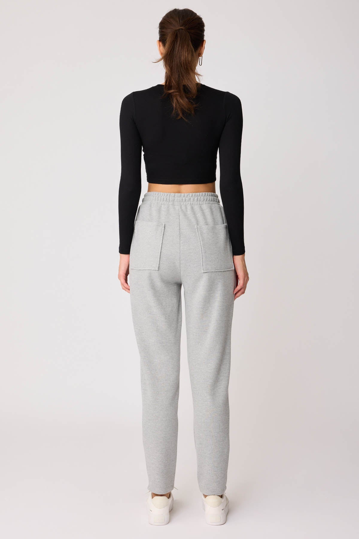 WIDE-POCKET BELT ELASTANE TRACKSUIT