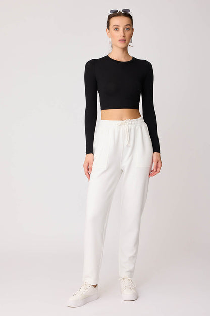 WIDE-POCKET BELT ELASTANE TRACKSUIT