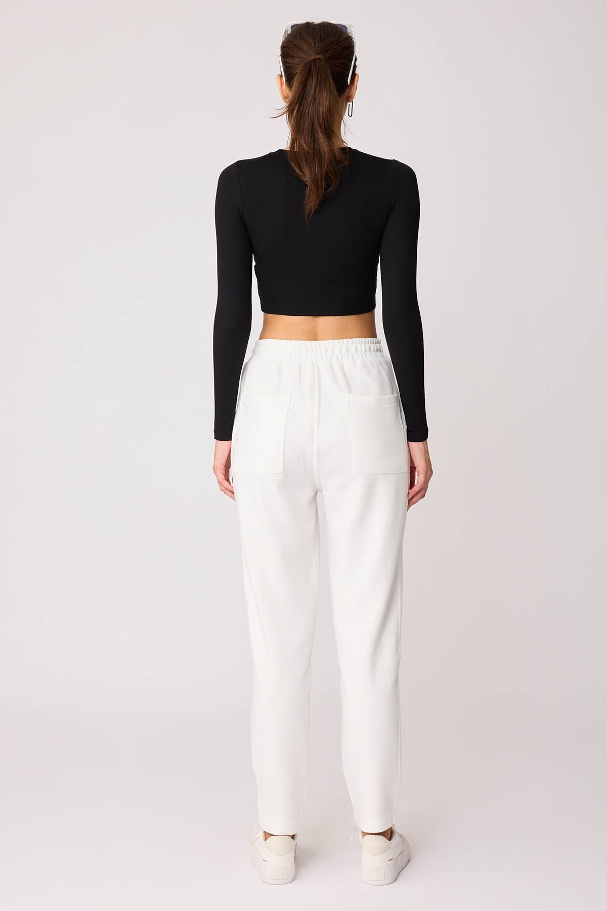 WIDE-POCKET BELT ELASTANE TRACKSUIT