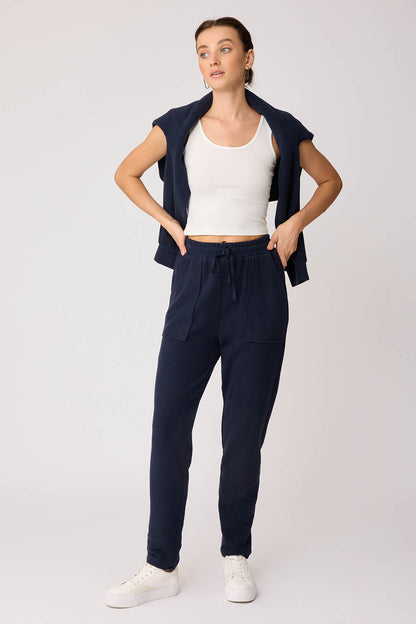 WIDE-POCKET BELT ELASTANE TRACKSUIT