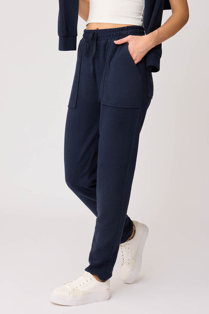 WIDE-POCKET BELT ELASTANE TRACKSUIT