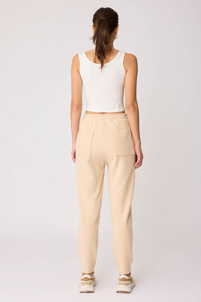 WIDE-POCKET BELT ELASTANE TRACKSUIT