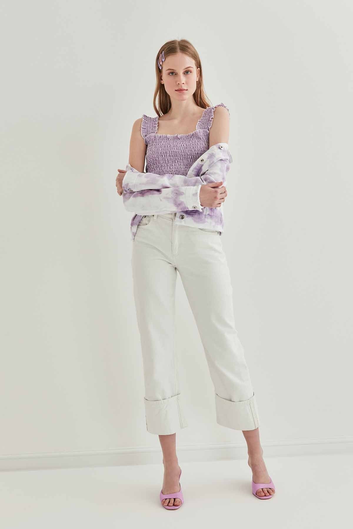 COILED BOLD MINI BLOUSE