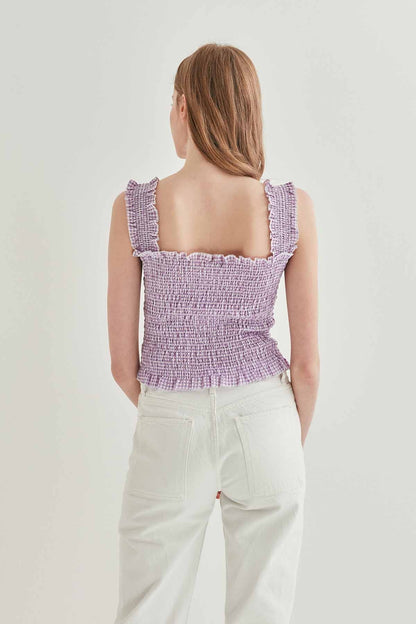 COILED BOLD MINI BLOUSE