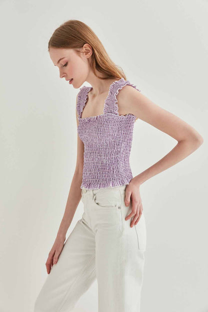 COILED BOLD MINI BLOUSE