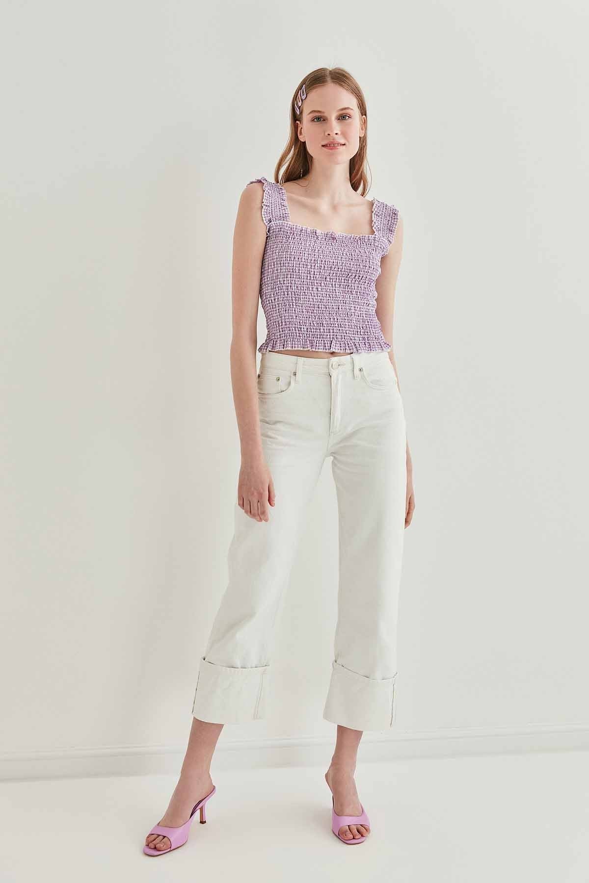 COILED BOLD MINI BLOUSE