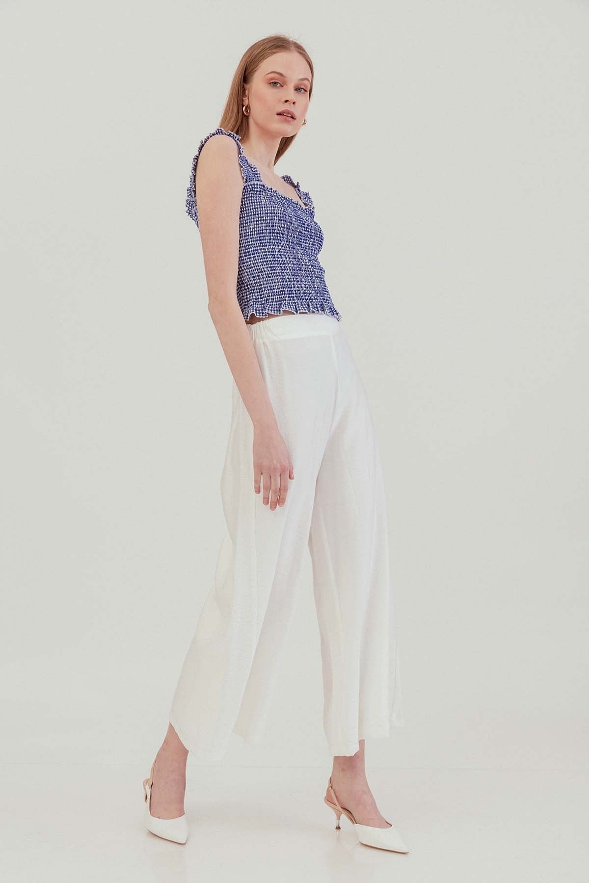 COILED BOLD MINI BLOUSE