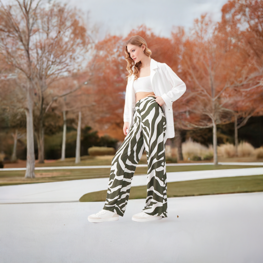 BOHEMIAN PATTERNED TROUSERS