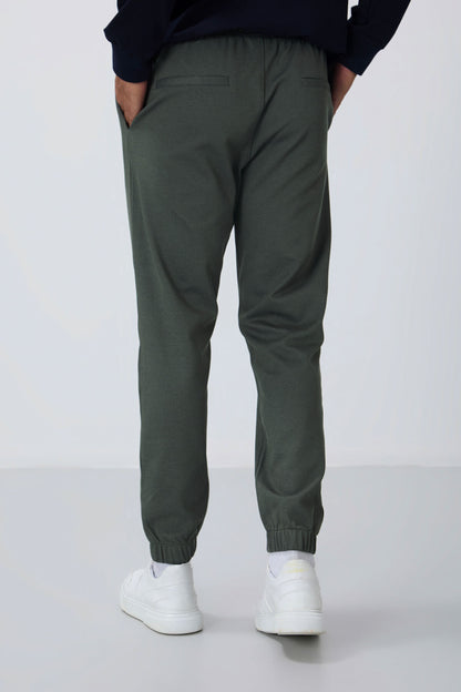 Textured Surface Right Standard Fit Men's Tracksuit Bottom - 82156