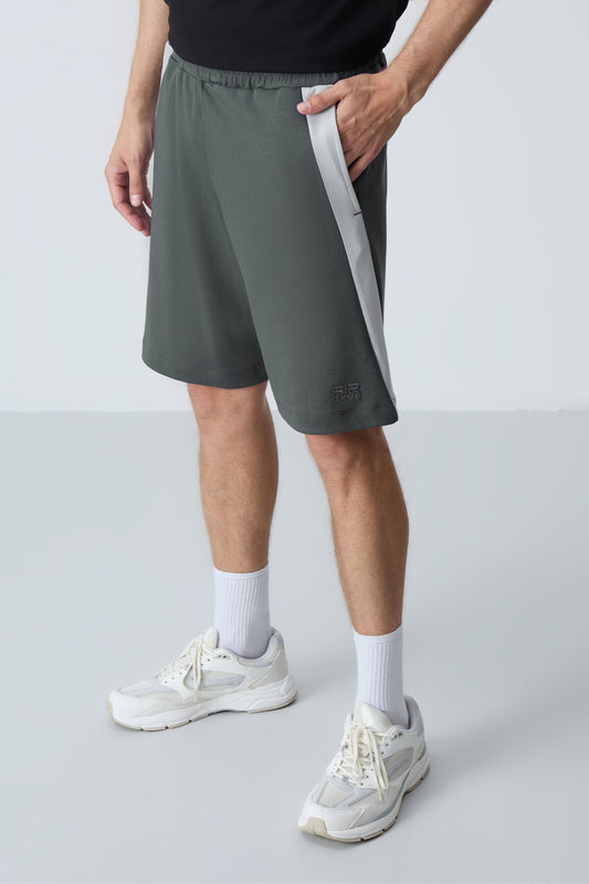 Cotton Thick Soft Textured Standard Fit Basic Men's Shorts - 81280