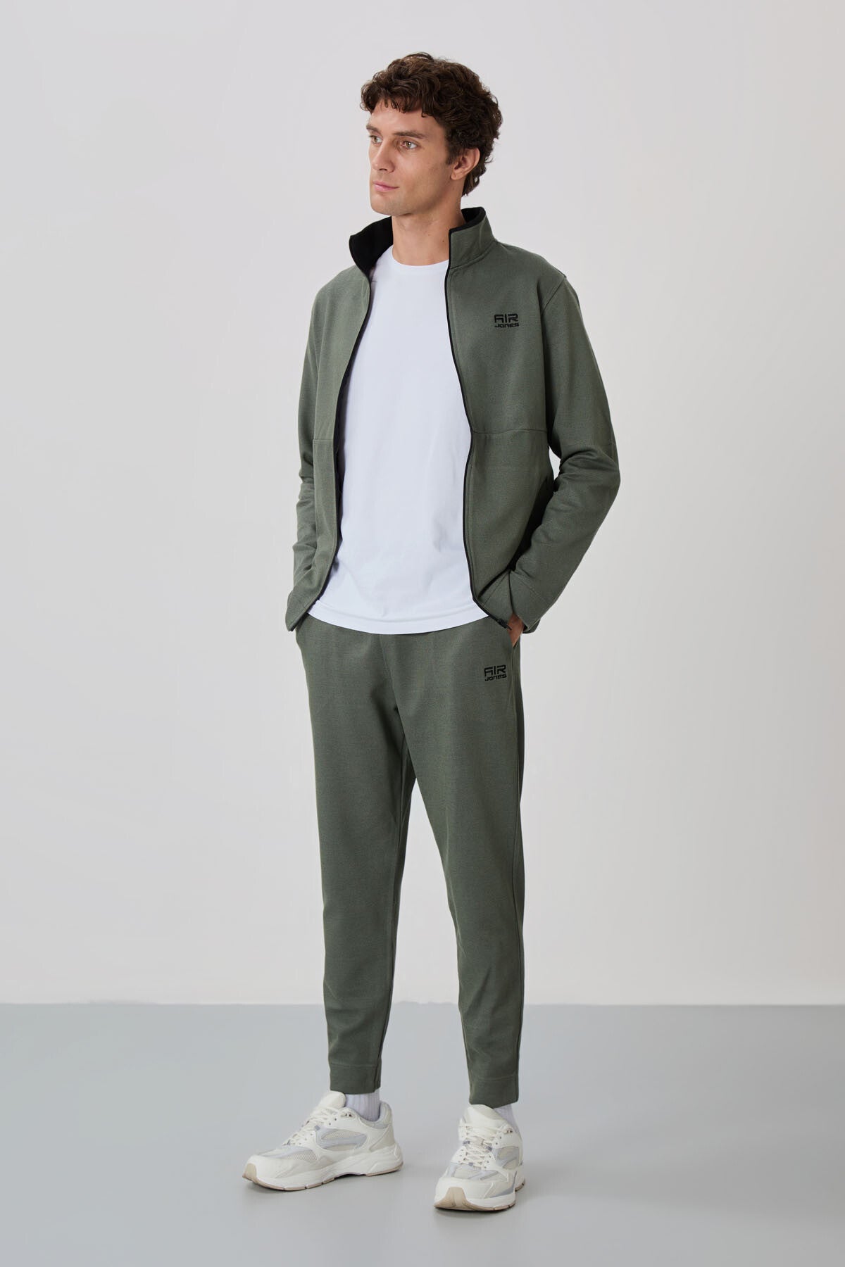 Carlos Haki Standard Cut Men's Tracksuit Set - 85209