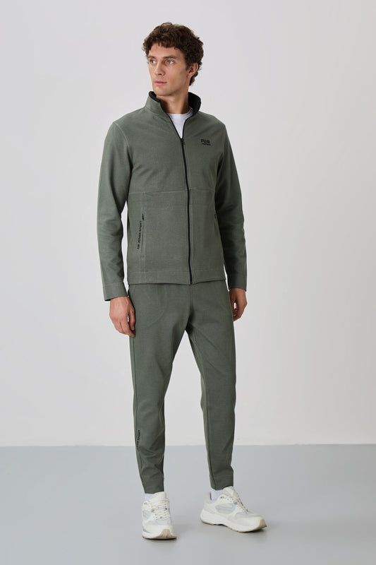 Carlos Haki Standard Cut Men's Tracksuit Set - 85209